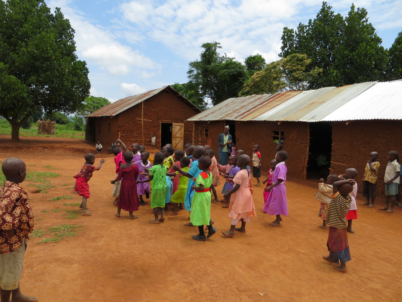 Nursery children at Christian favour school